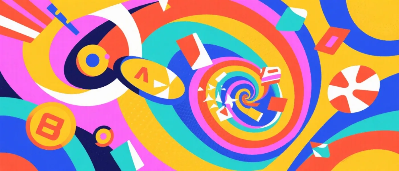 彩票活动与合规指引插画